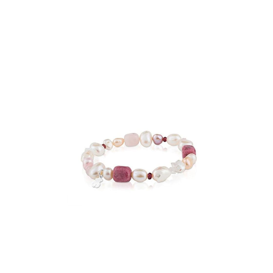 Moda TOUS Pearls - Pulsera de Plata de Primera Ley