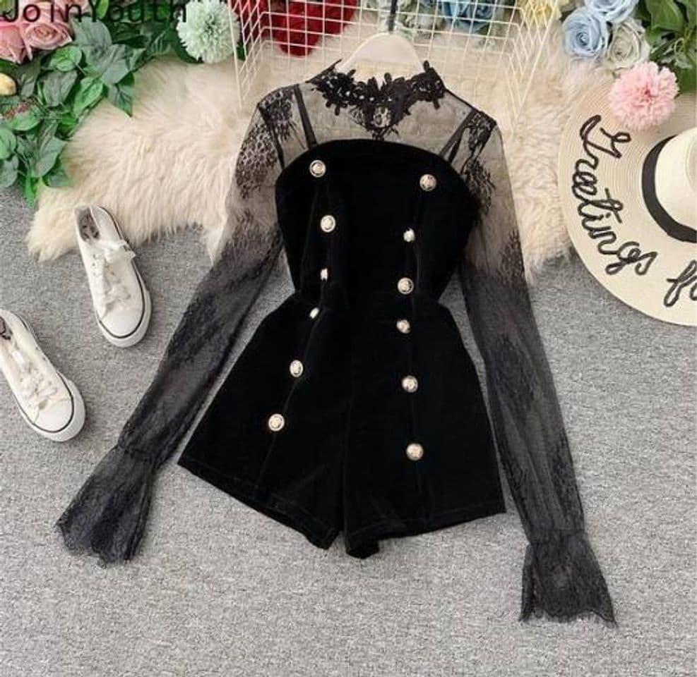 Fashion Gothic Jumpsuit 