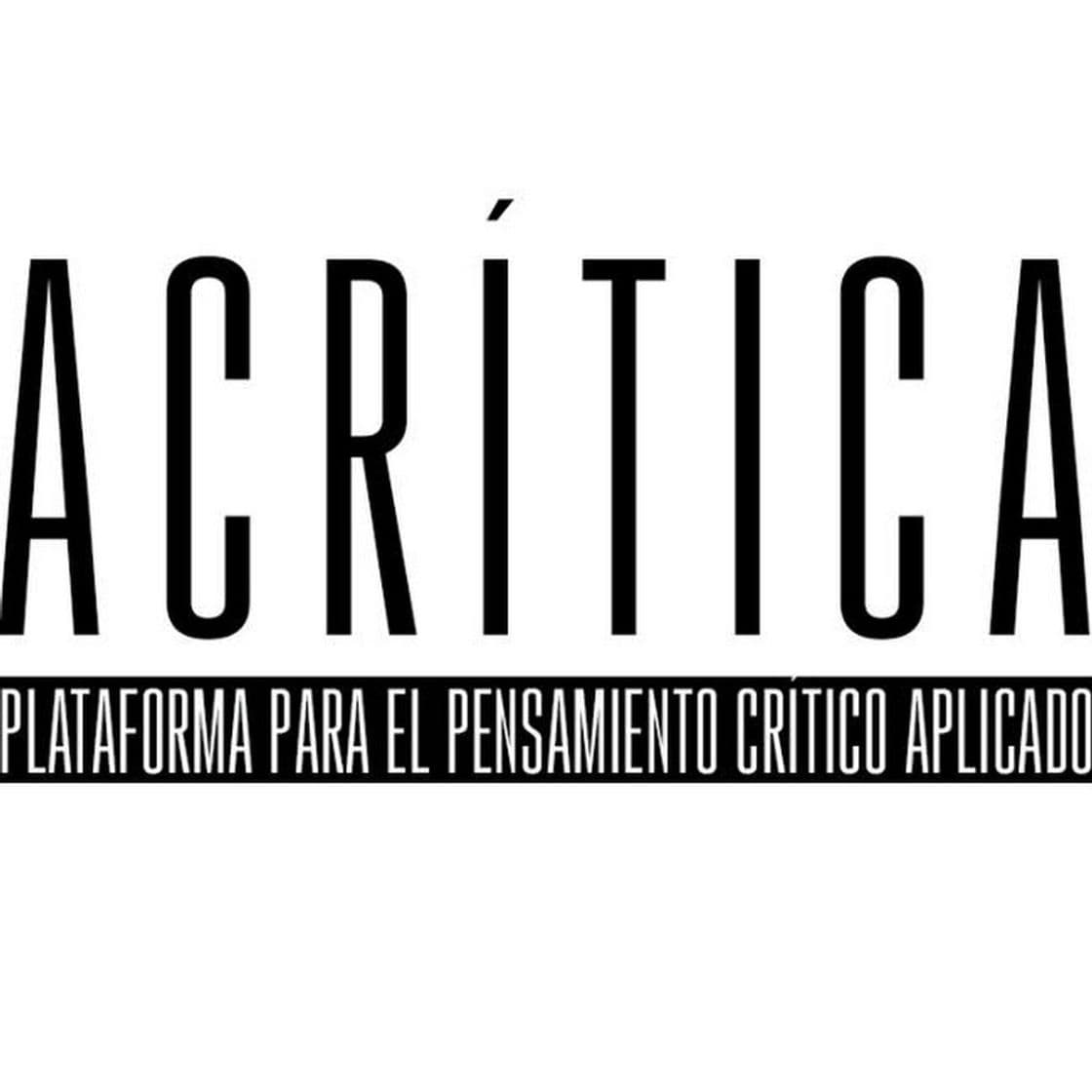 Moda ACRÍTICA Plataforma