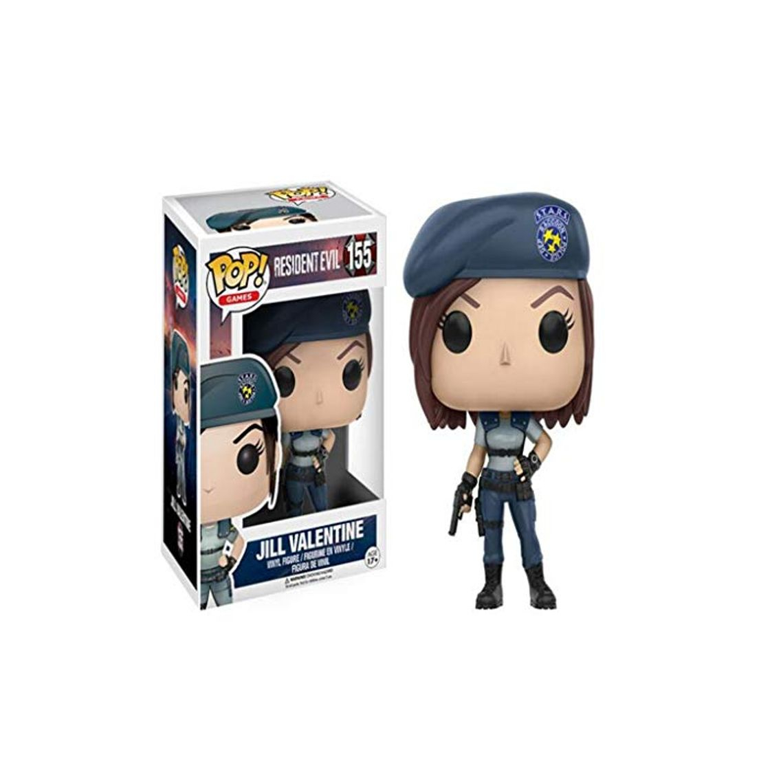 Product Luckly77 Jill Valentine Figura S.T.A.R.S.Vinilo POP película"Resident Evil