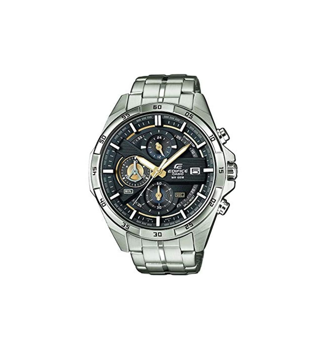 Product Casio EDIFICE Reloj en caja sólida, 10 BAR, Dorado