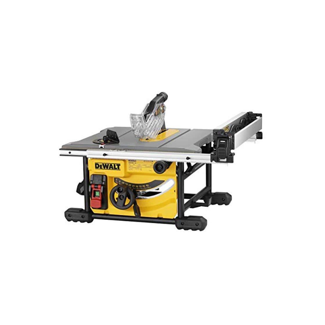 Producto DeWalt DWE7485-QS DWE7485-QS-Sierra de Mesa 1.850W-Ø210mm-Mesa 610x305mm-Portátil, Schwarz