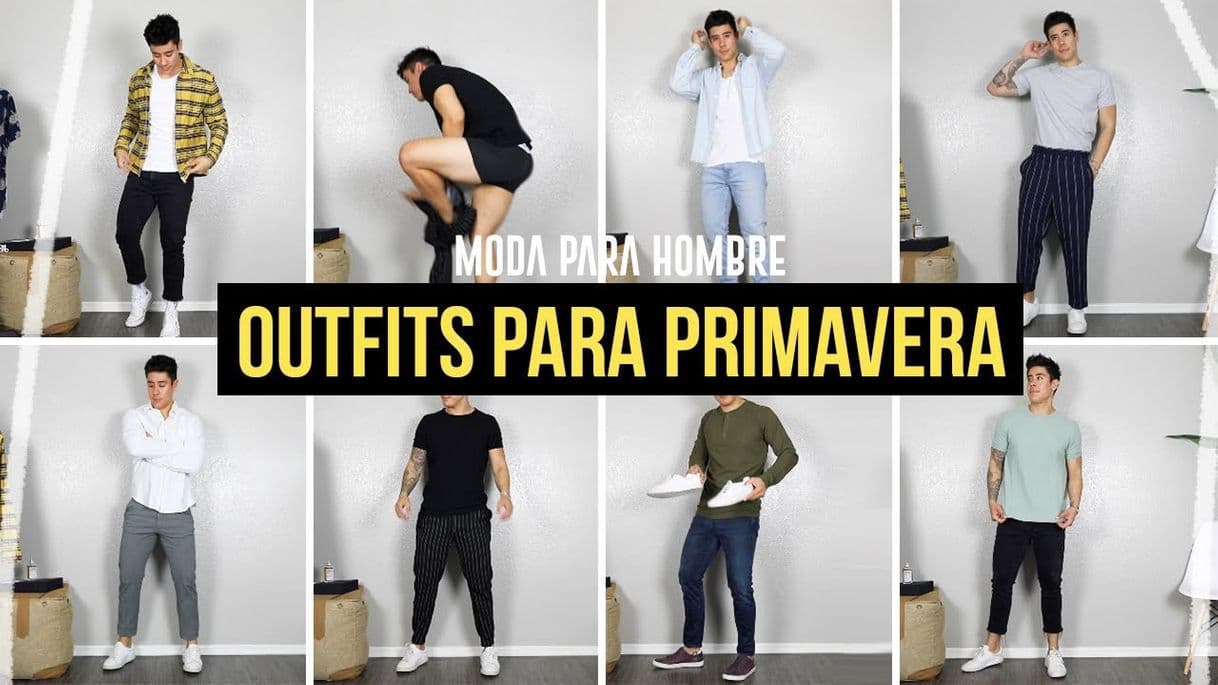 Fashion 10 outfits para primavera | moda para hombres 2020 - YouTube