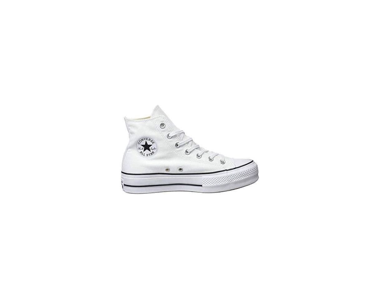 Producto Converse Chuck Taylor CTAS Lift Hi, Zapatillas para Mujer, Blanco