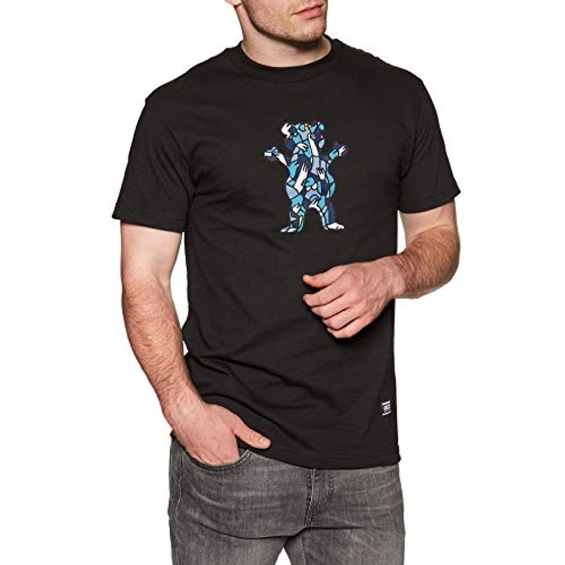 Producto Grizzly Camiseta de Manga Corta Beaufort Crowd S/S Negro Negro