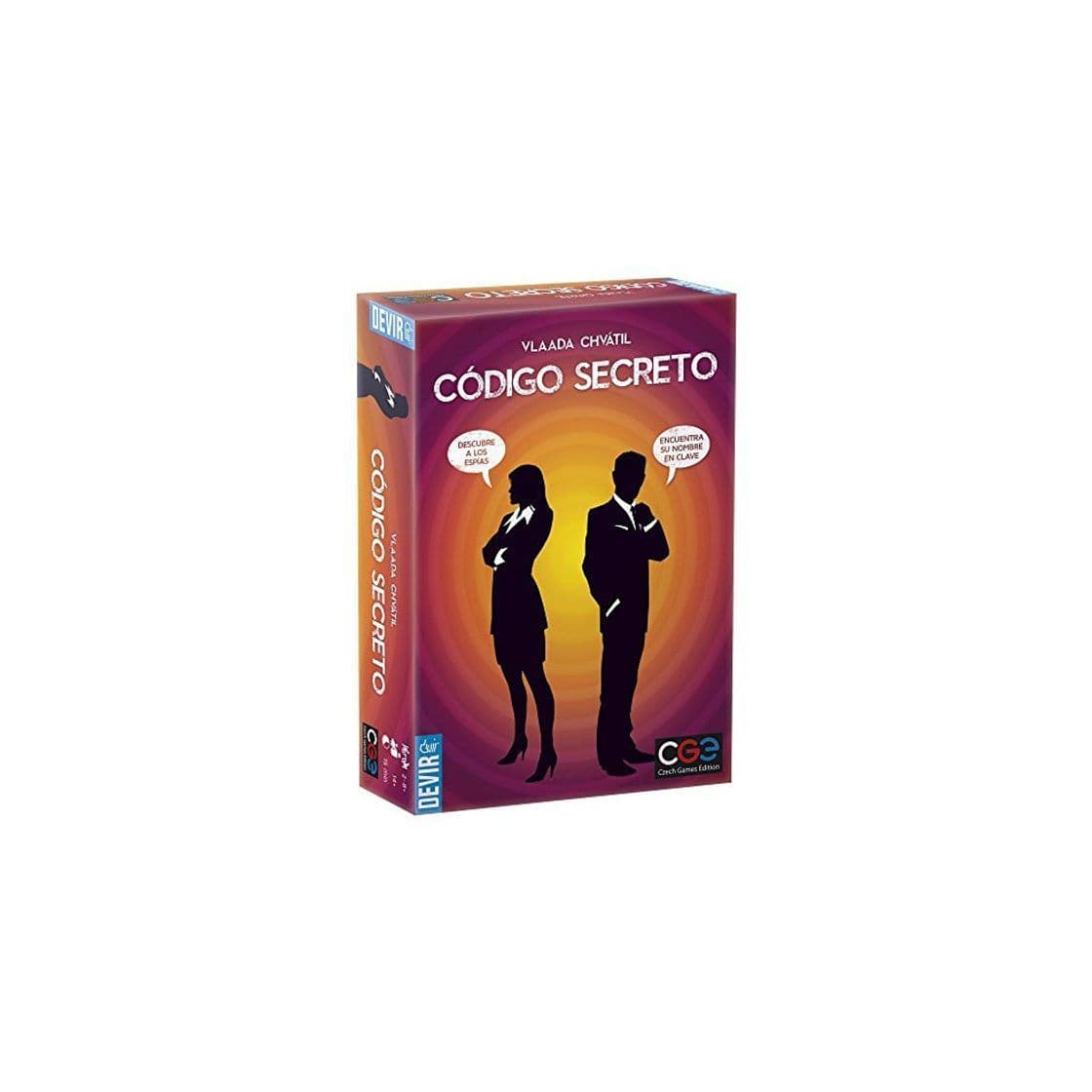 Product Devir- Código Secreto Juego de Mesa, Multicolor, única