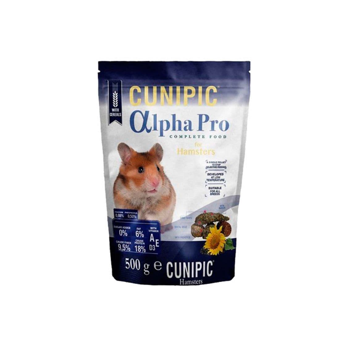 Product Cunipic Alpha Pro pienso para hamsters 