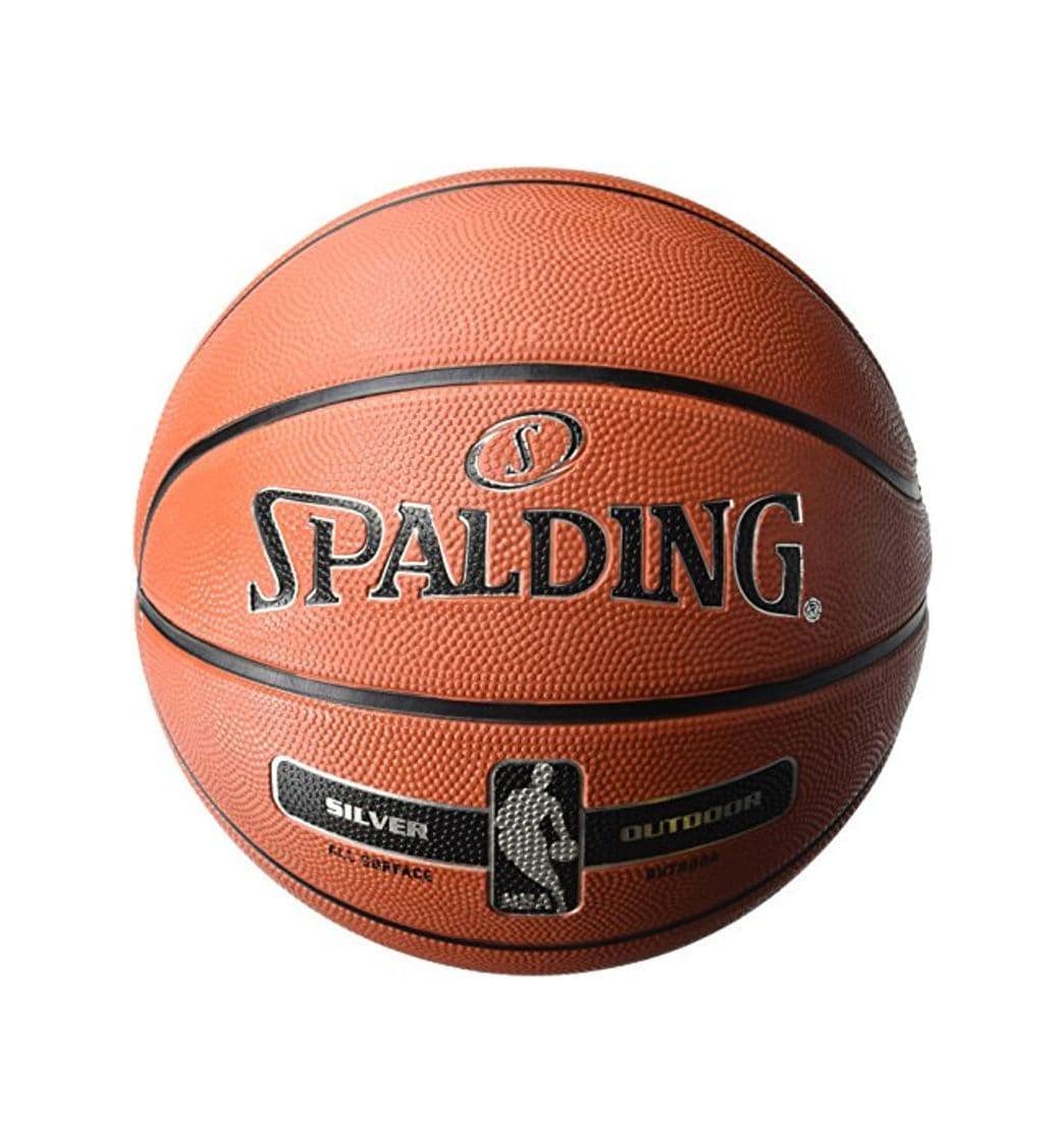 Fitness Spalding NBA Silver Outdoor 83-494Z Balón de Baloncesto