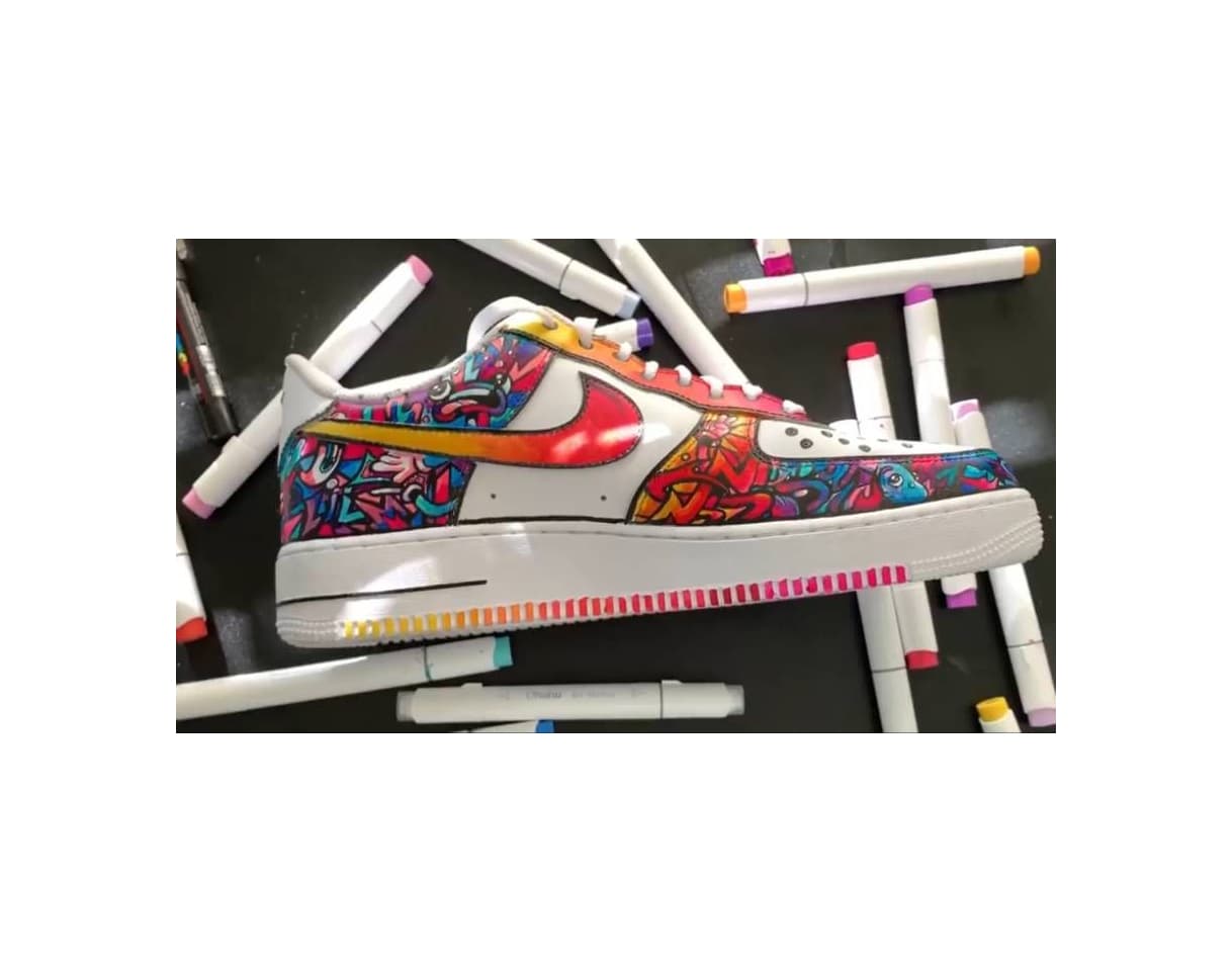 Producto Custom DOODLE Air Force 1's !!