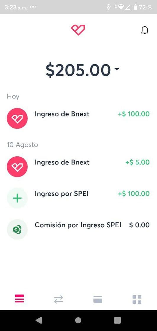 App Cuenta digital que paga $100 MXN por cada persona invitada