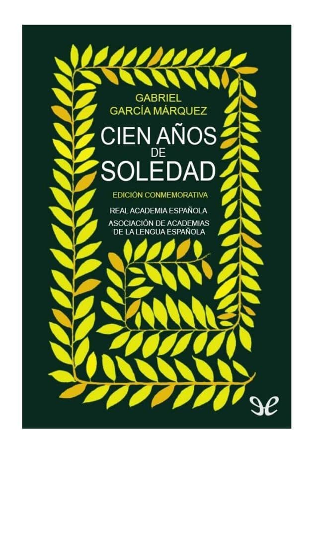 Libro Cien años de soledad (CONTEMPORANEA)