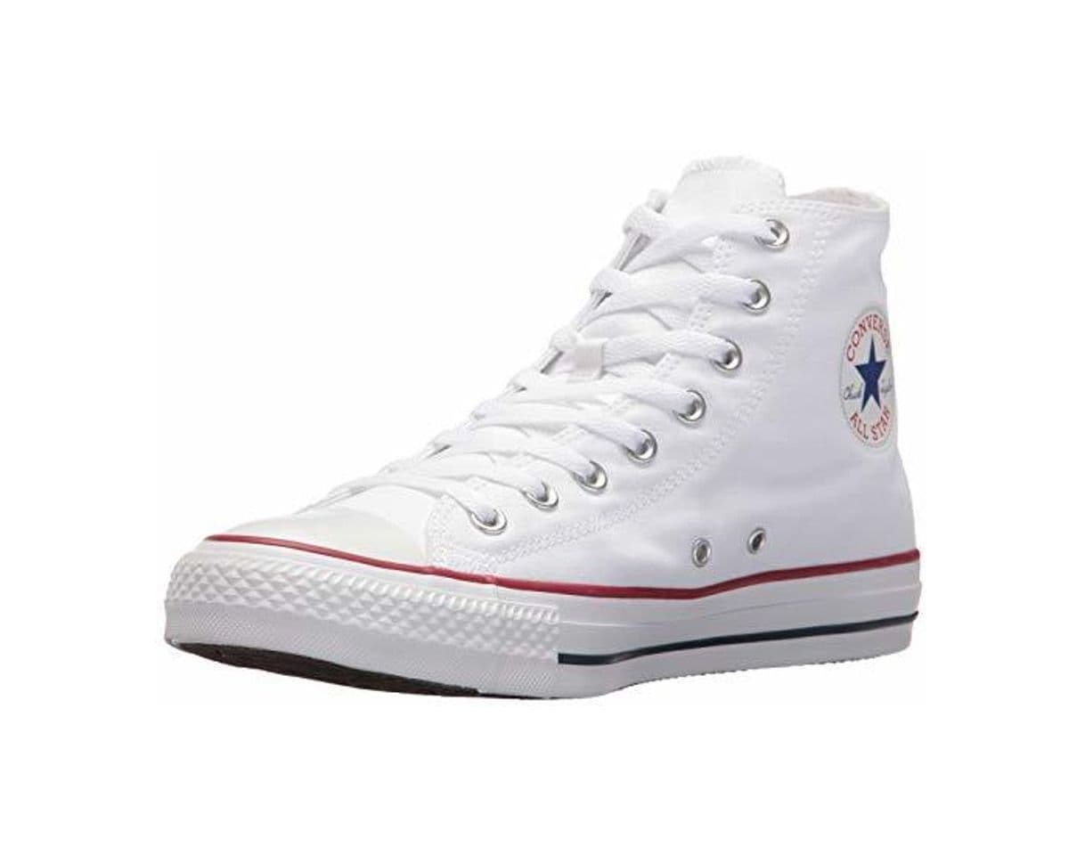 Fashion Converse Chuck Taylor Hi, Zapatillas Unisex, Blanco