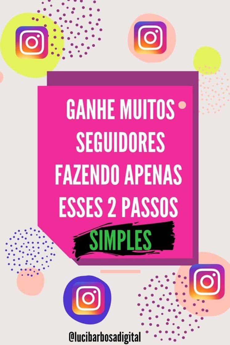 Moda Ganhar seguidores 