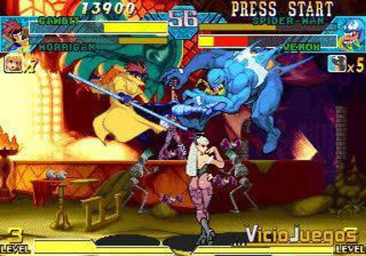 Videojuegos Marvel vs Capcom