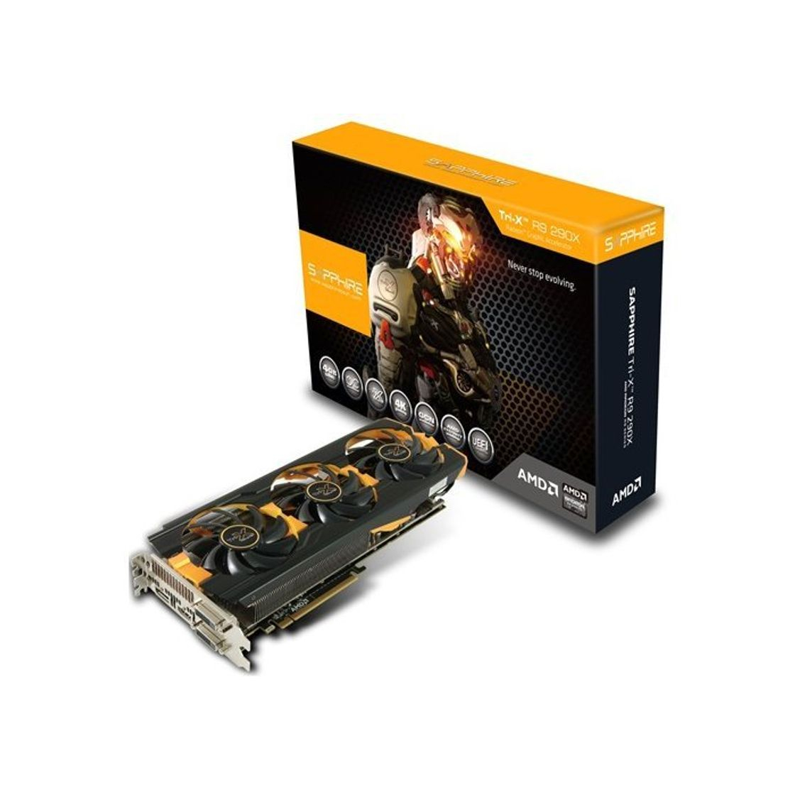 Product Sapphire AMD R9 290X TRI-X OC - Tarjeta gráfica