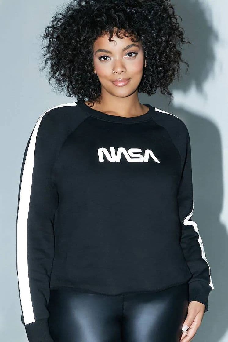 Moda Colección Exclusiva-Sudadera Nasa | Forever 21