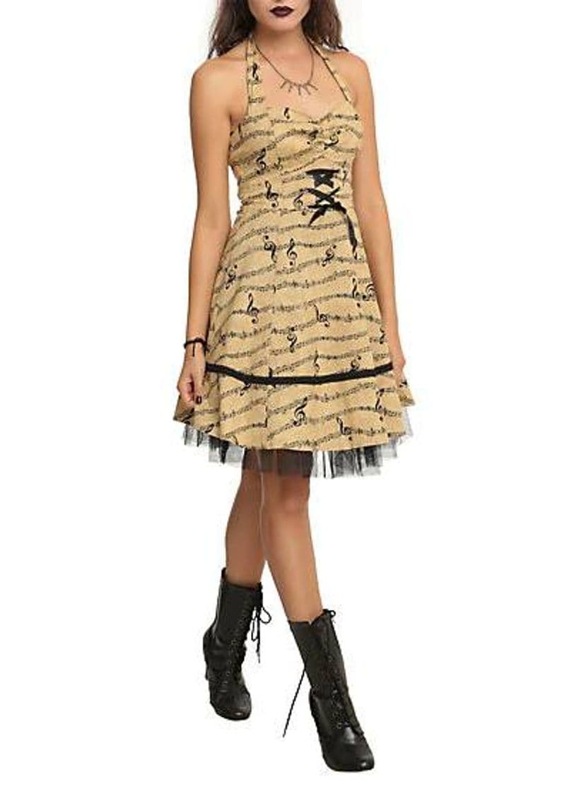 Moda Music note dress