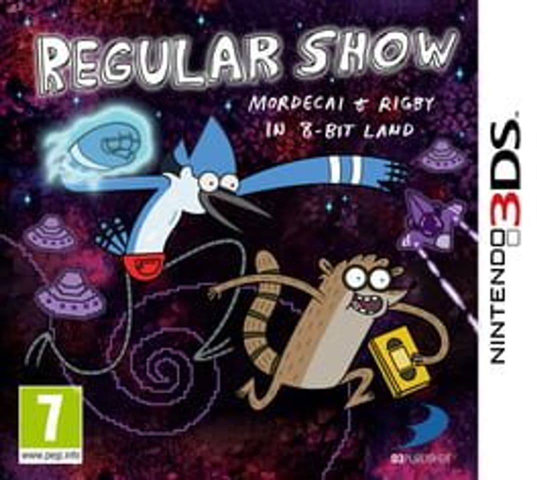 Videojuegos Regular Show: Mordecai and Rigby in 8-Bit Land