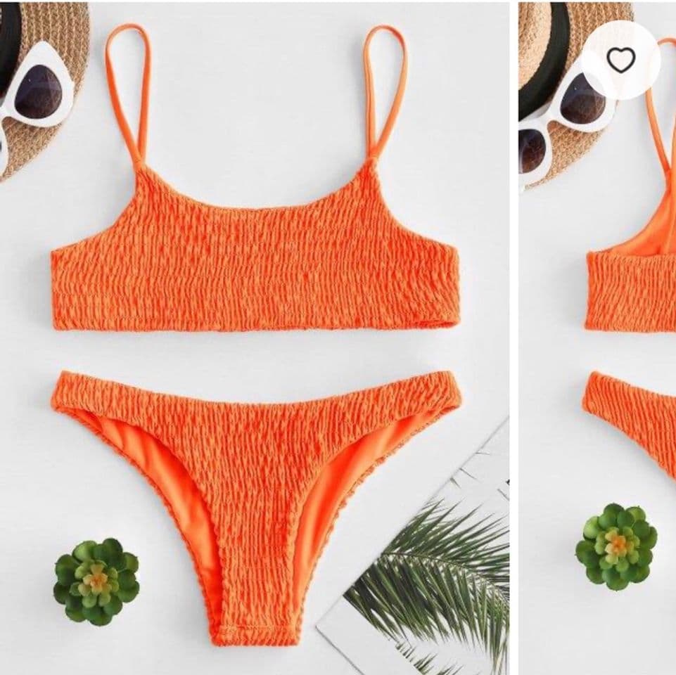 Moda Bikini Naranja Zaful