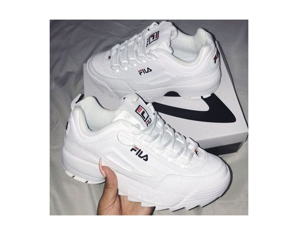 Moda Fila Disruptor Low W Calzado White