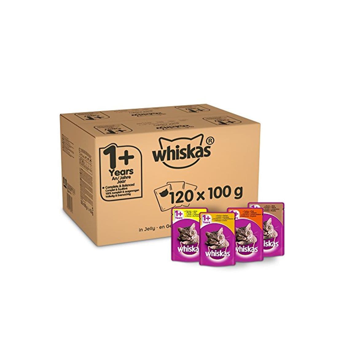 Producto whiskas Comida para Gatos selección de Aves