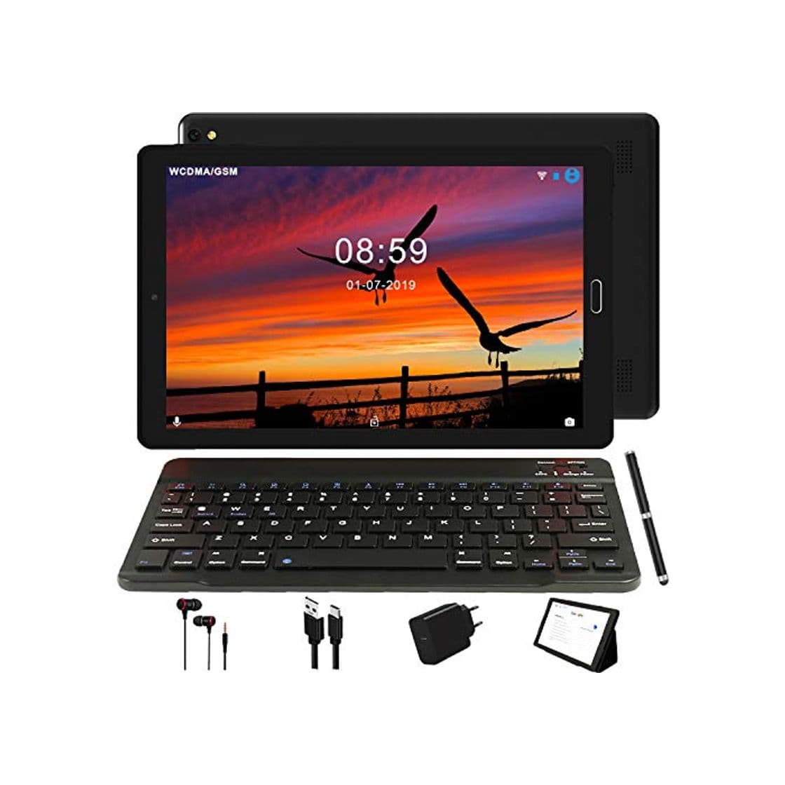 Producto Tablet 10.0 Pulgadas GOODTEL 4G Android 8.0 NEGRO Tablets PC con 3GB