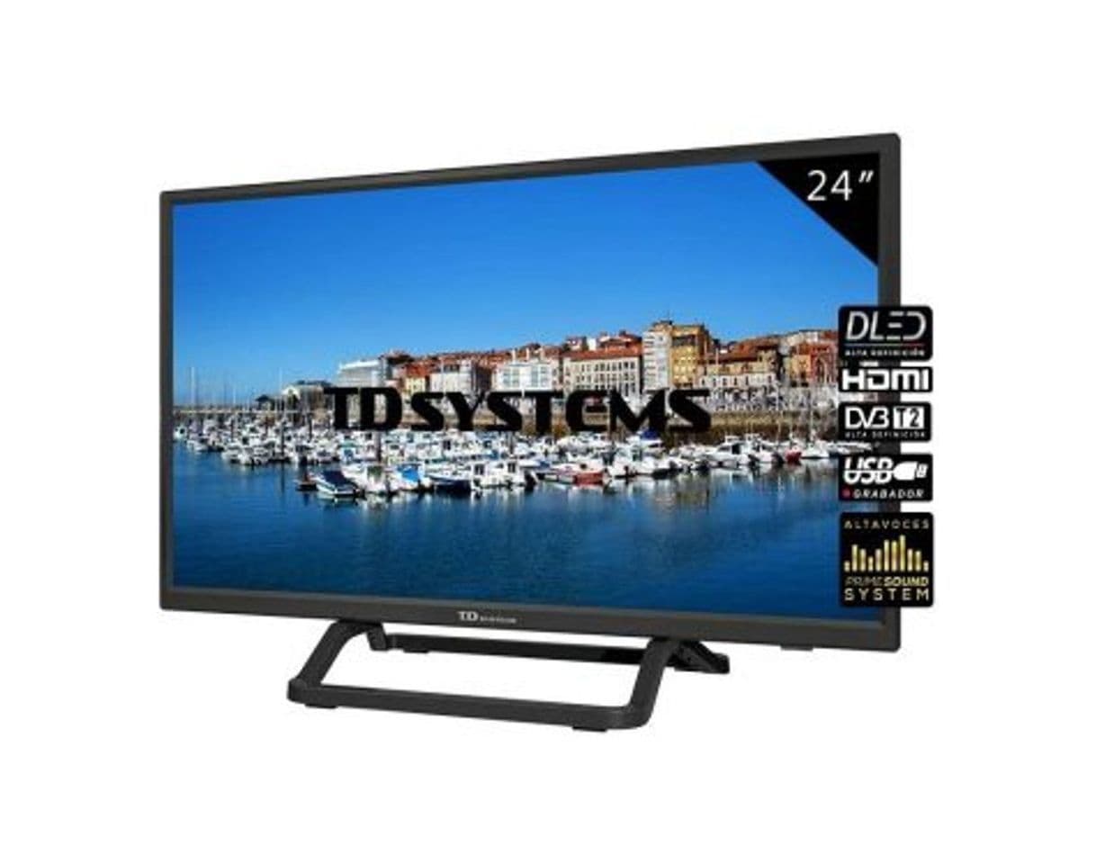 Producto Televisores Smart TV LED 24 Pulgadas TD Systems K24DLX10HS. 2X HDMI