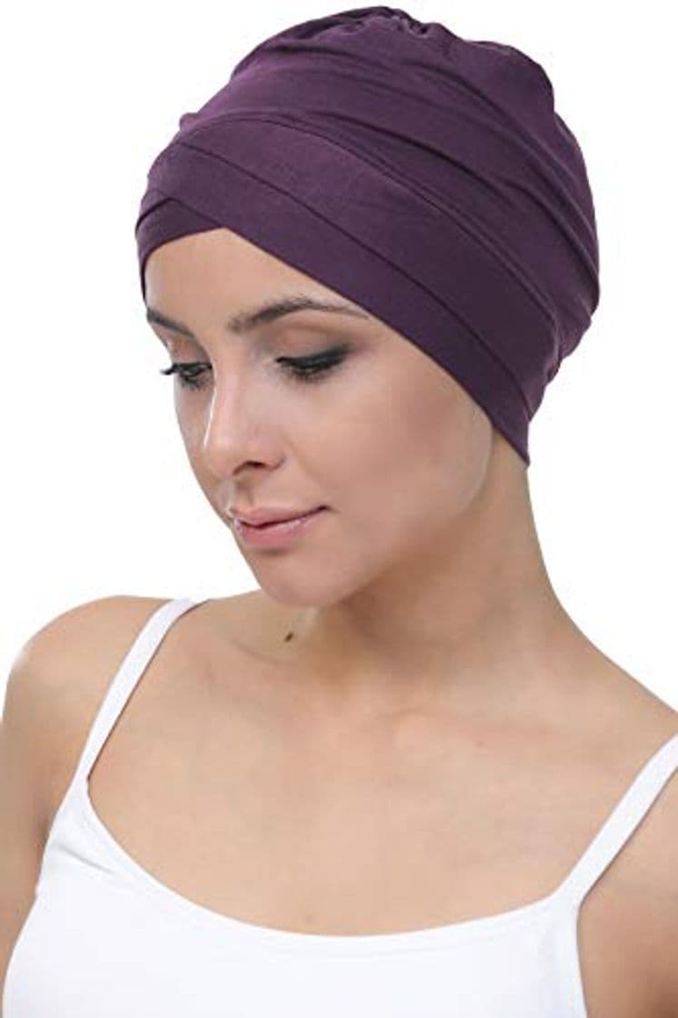 Place Deresina W gorro de algodón para la quimioterapia, la pérdida de cabello