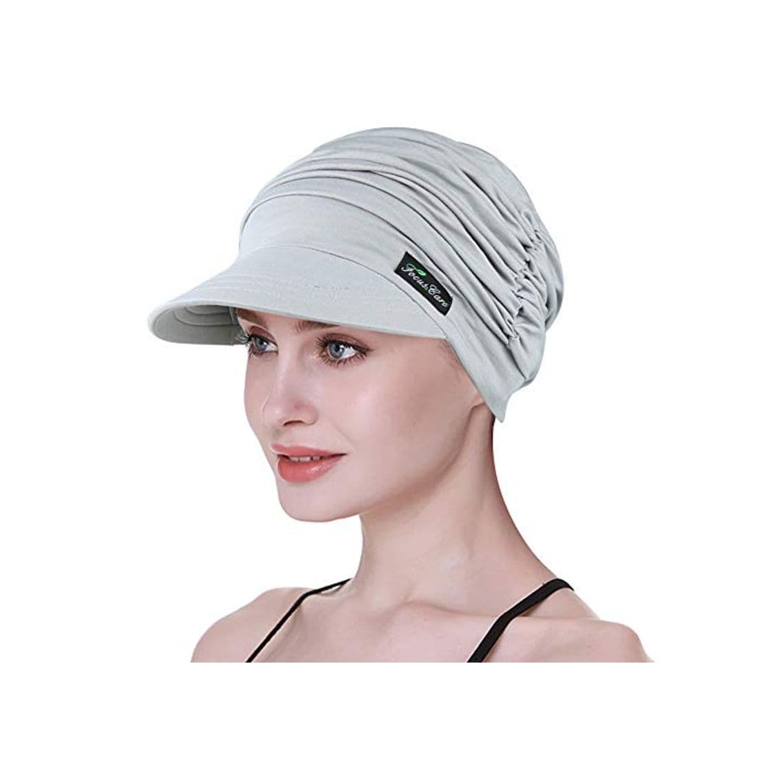 Product FocusCare Gorra Elegante de Chemo Newsboy para la Gorra del cáncer de Las Mujeres de la pérdida del Pelo