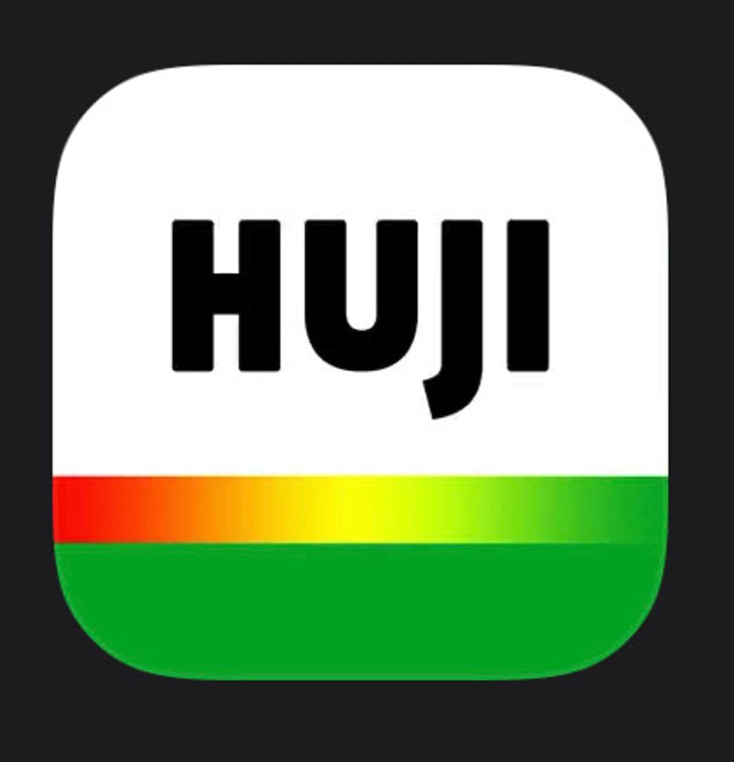 App HUJI cámara 