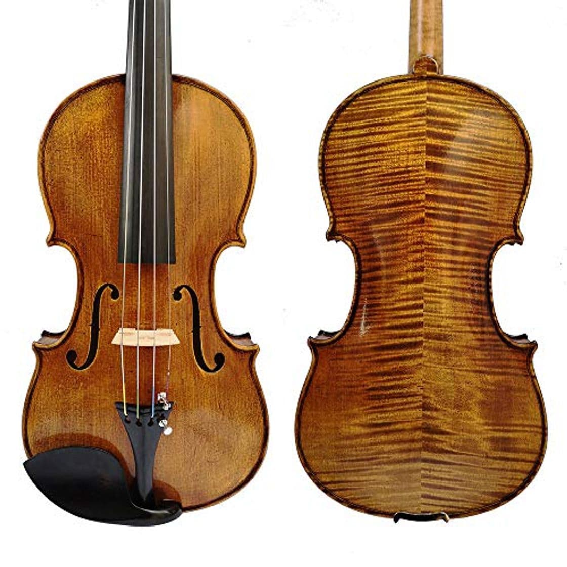 Product ZHAOHAONB Violín Copia Stradivarius 1715 100% hecho a mano aceite esencial violín fibra de carbono arco espuma caso violon SK512