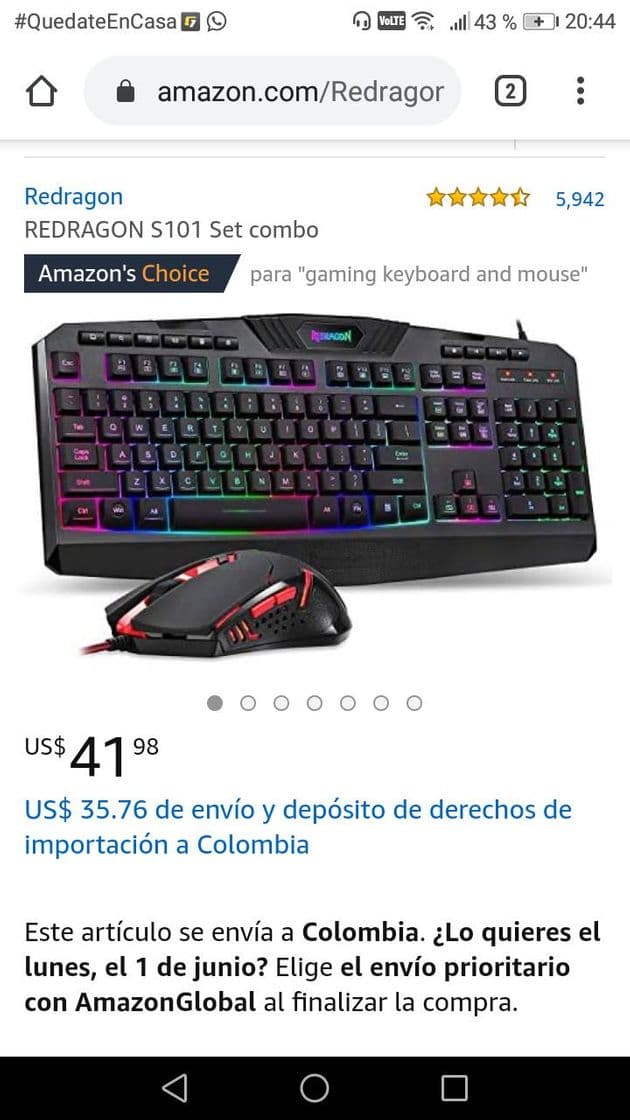 Restaurants Teclado gamer