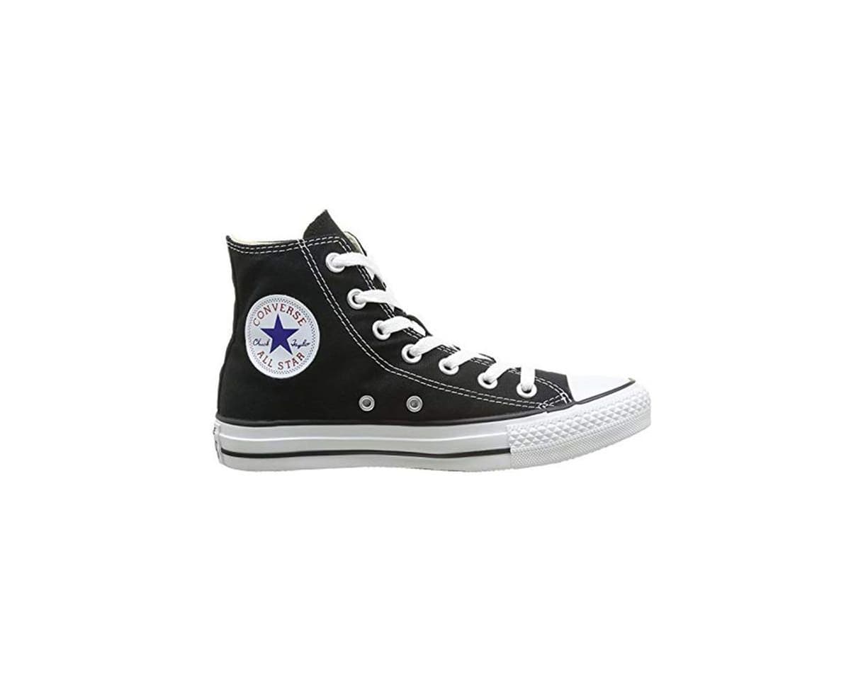 Moda Converse Chuck Taylor All Star, Zapatillas altas Unisex adulto, Negro (Black), 38