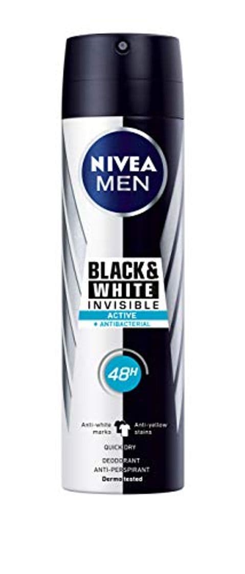 Place Nivea Men Black&White Desodorante Spray Invisible Active