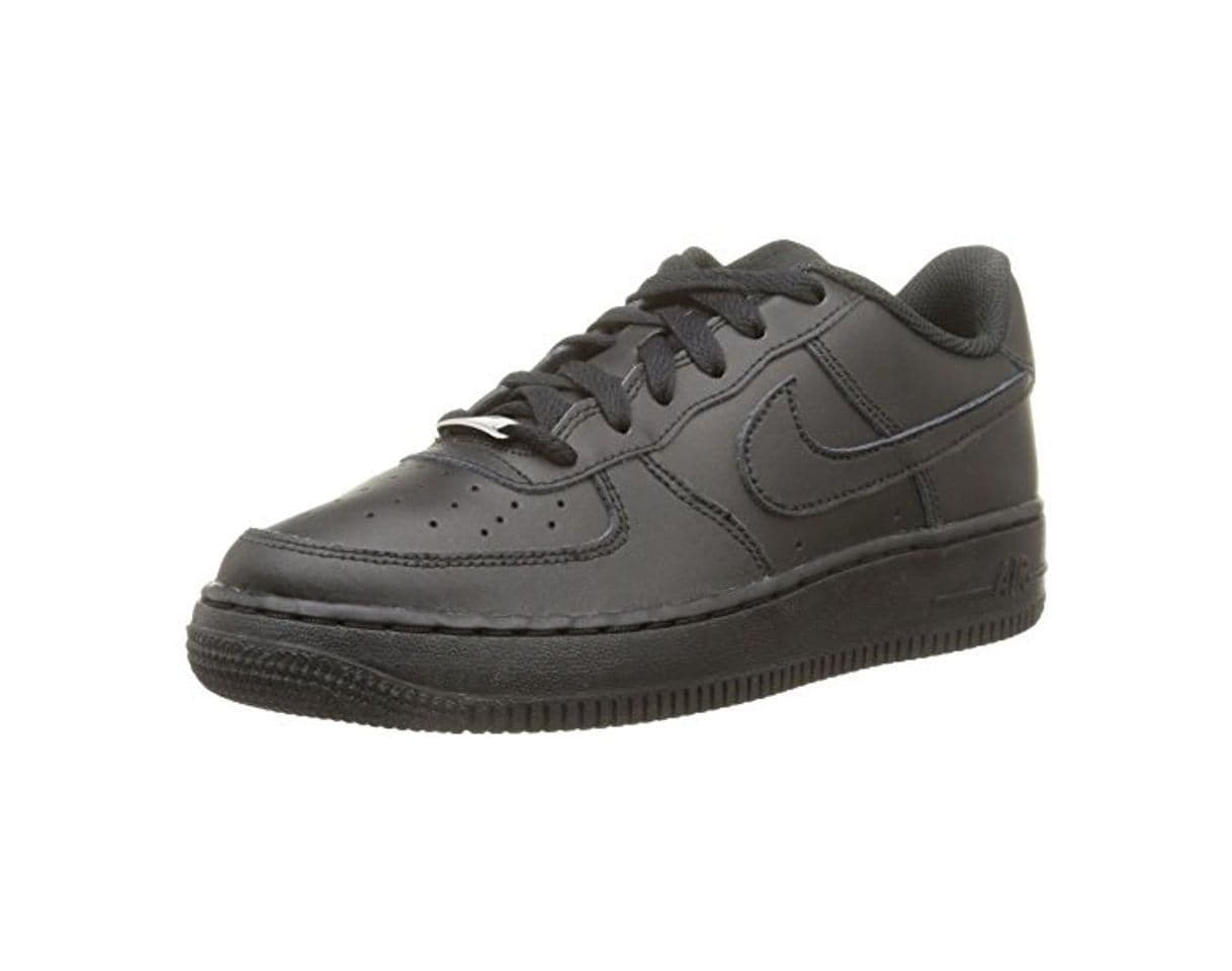 Fashion Nike Air Force 1 Gs, Zapatillas Unisex Niños, Negro