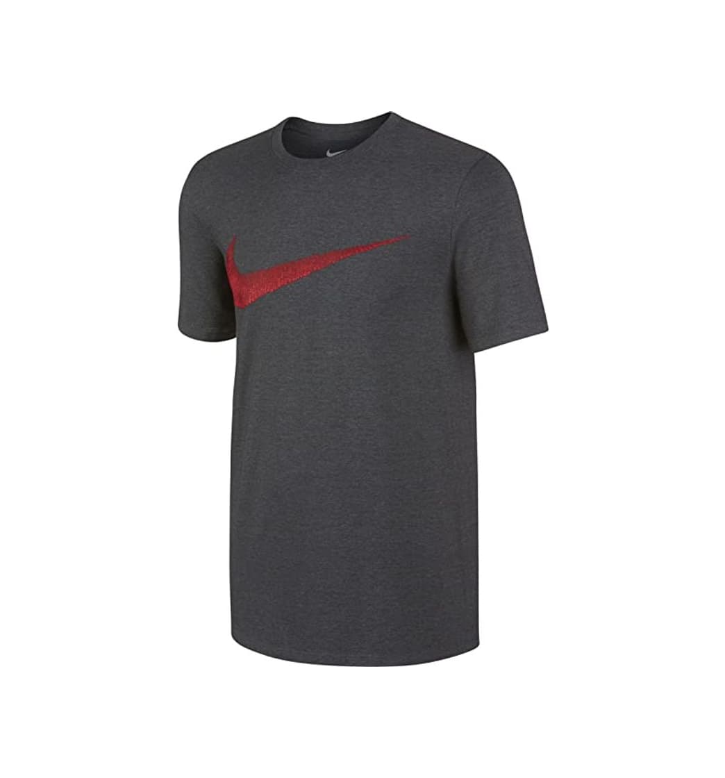 Product Nike M NSW tee Hangtag Swoosh Camiseta de Manga Corta, Hombre, Gris