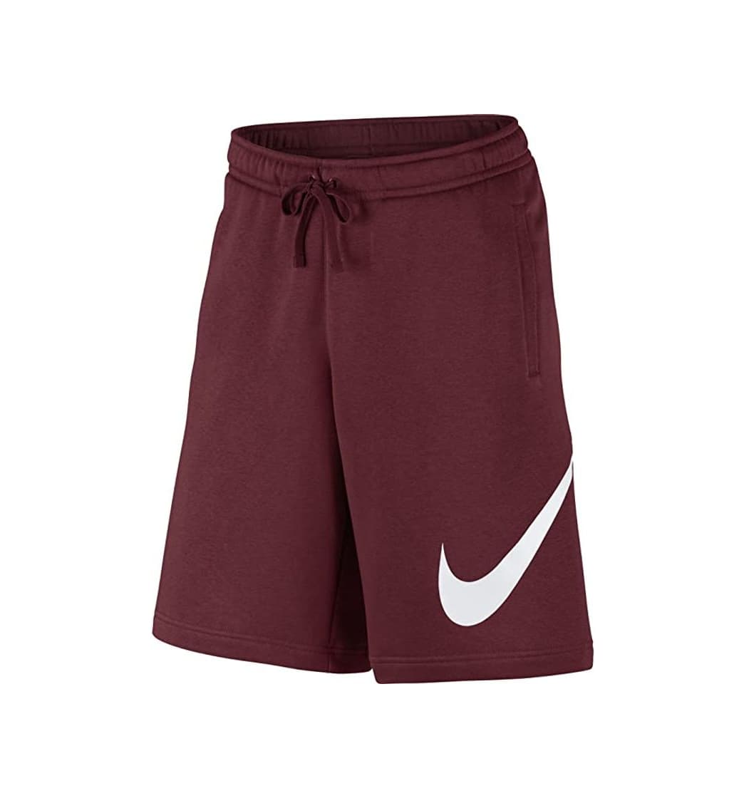 Fitness Nike Park II Knit Short NB Pantalón corto, Hombre, Rojo/Blanco