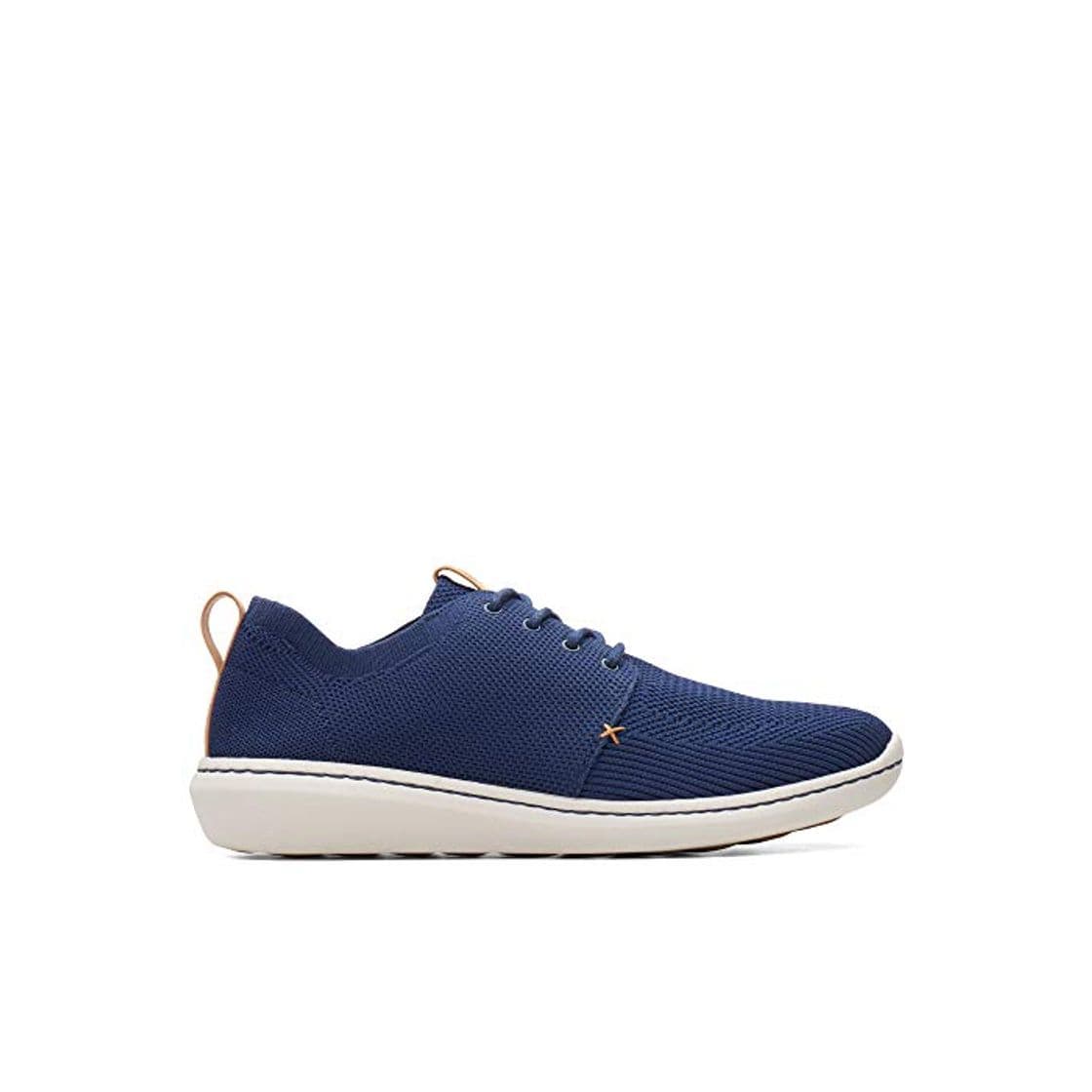 Fashion Clarks Step Urban Mix, Zapatos de Cordones Derby para Hombre, Azul