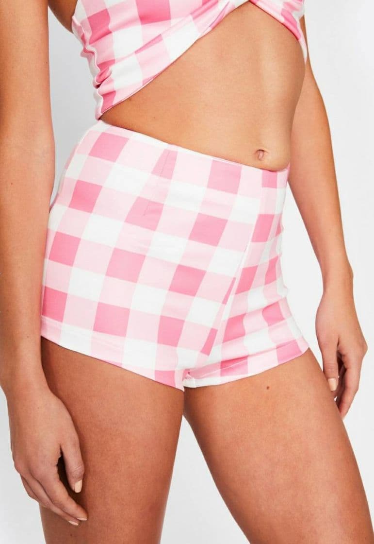 Fashion  Booty Shorts - Pink 