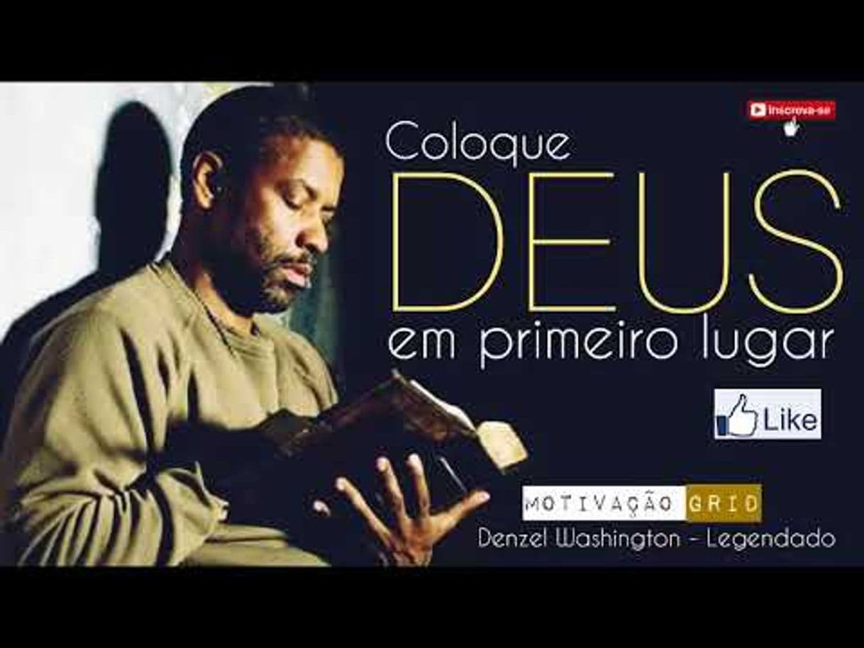 Moda Filme coloque Deus em primeiro lugar