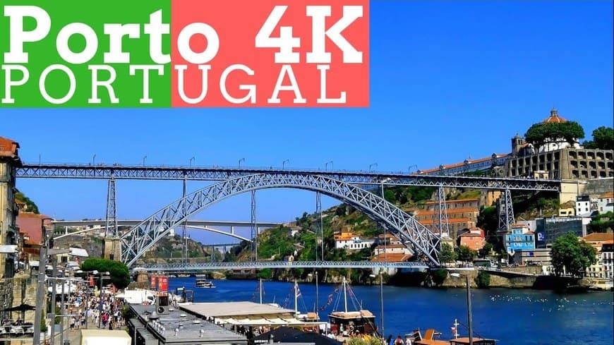 Moda 4K Ponte Dom Luís I, Porto, Portugal - YouTube