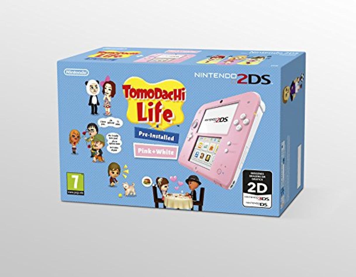 Electrónica Nintendo 2DS - Consola, Color Rosa