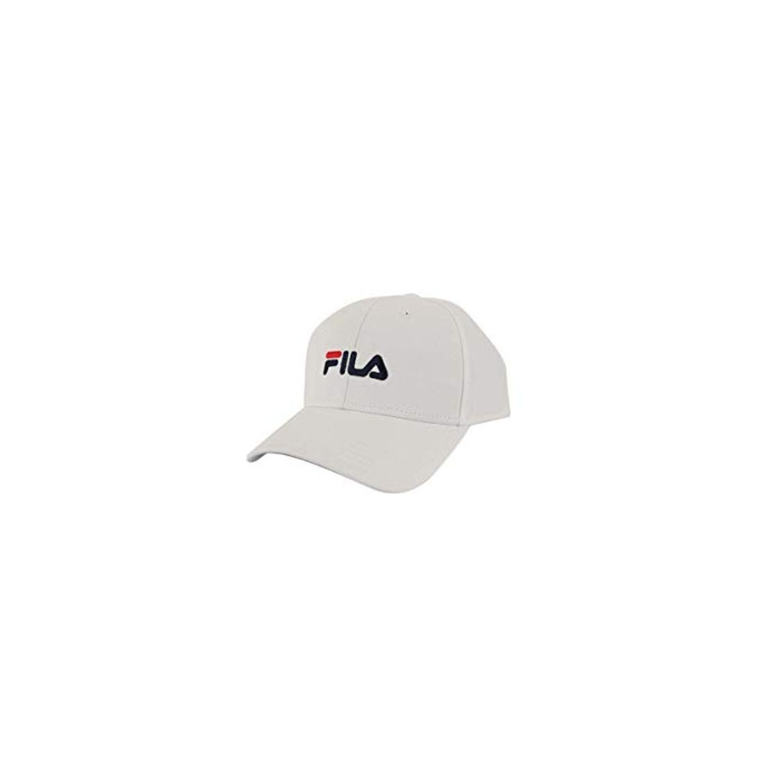 Moda Gorra Fila 6 Panel Cap Strap Back Linear Logo White