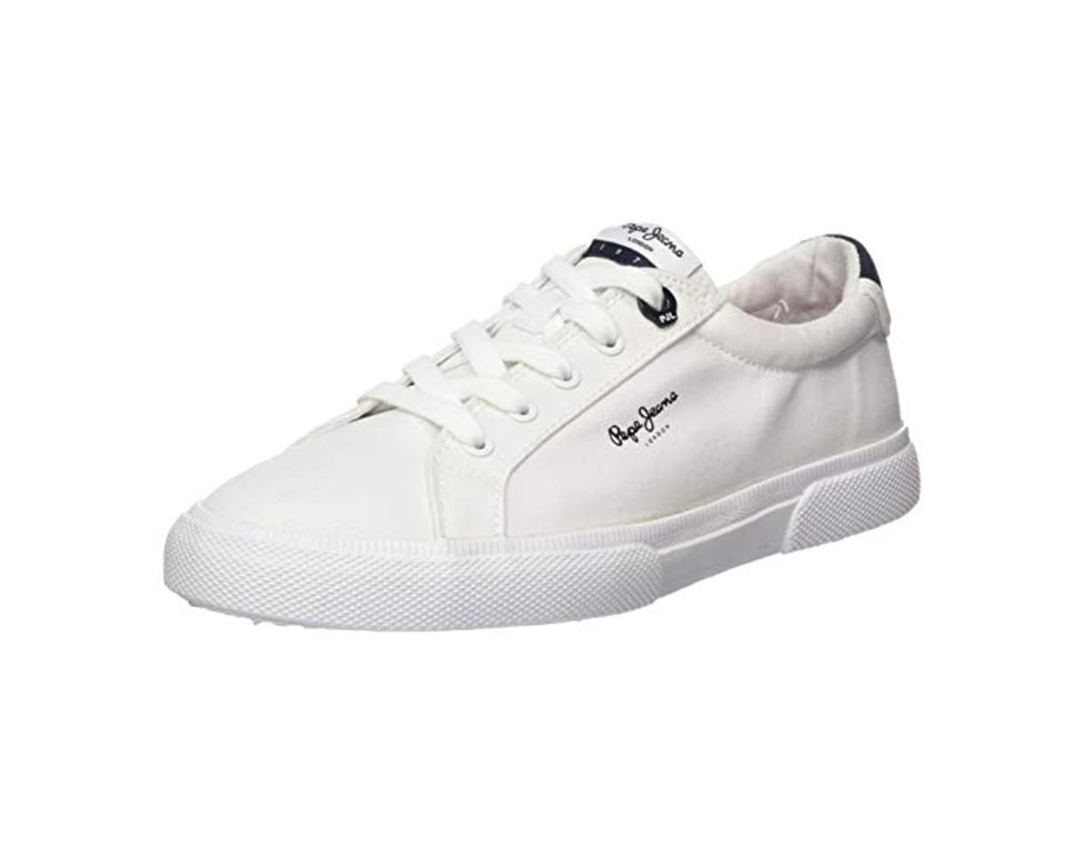 Producto Pepe Jeans Kenton Basic Woman, Zapatillas para Mujer, Blanco