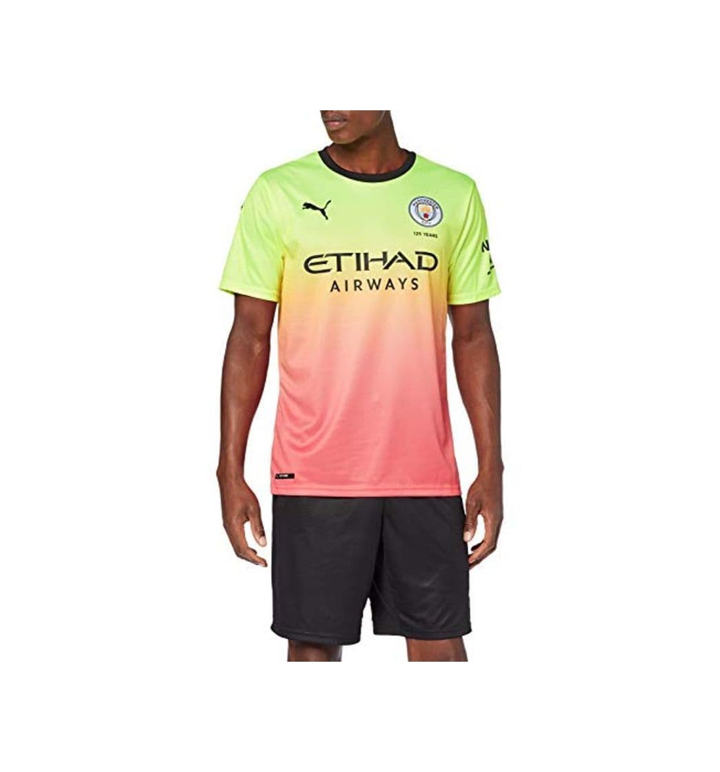 Fitness PUMA MCFC FC Third Shirt Replica SS with Sponsor Logo Maillot