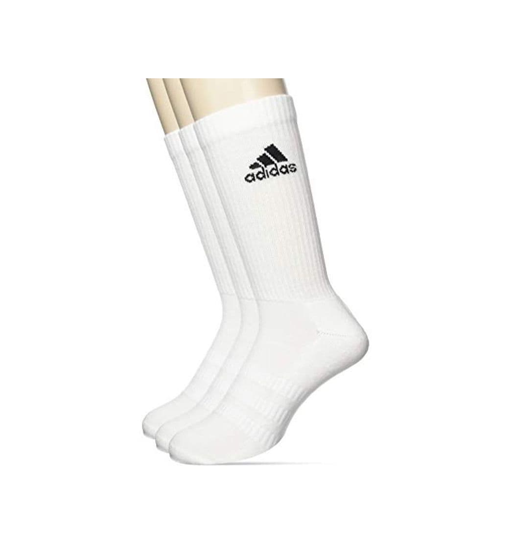 Fitness adidas Cushioned Crew Calcetines, Unisex Adulto, Blanco