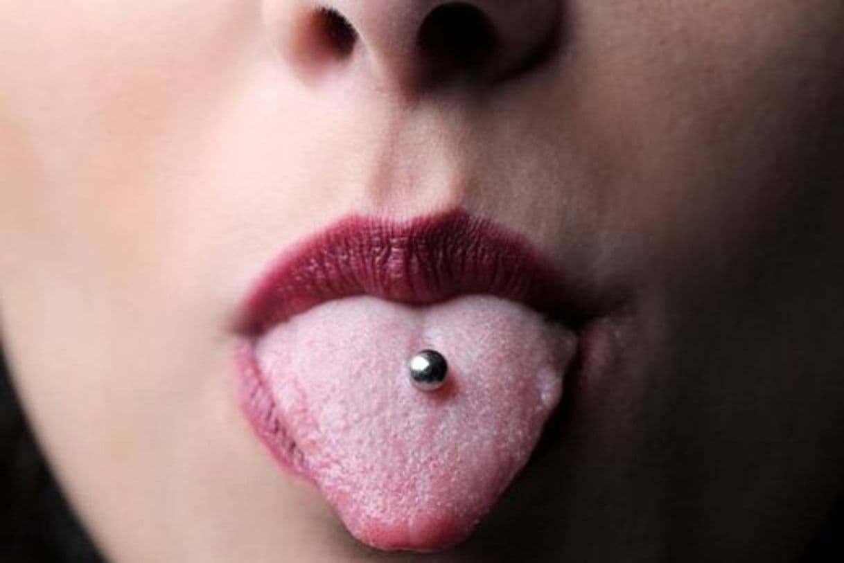 Moda Piercings lingua