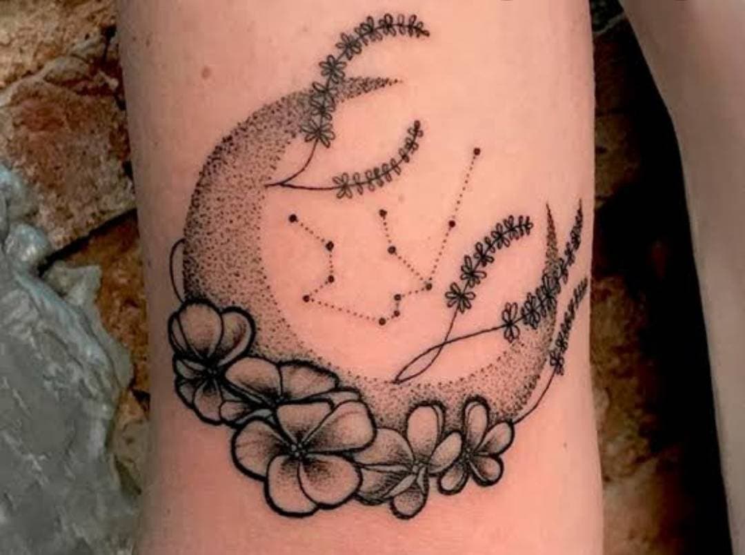 Fashion Tatuagem do signo de AQUÁRIO 