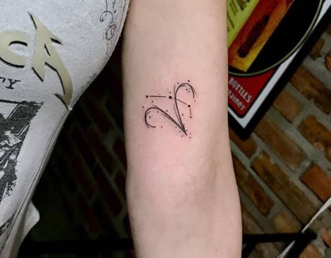 Fashion Tatuagem do signo de ÁRIES 