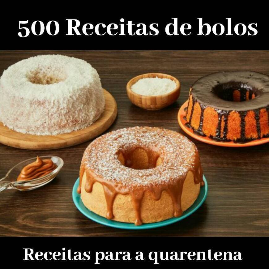 Moda 500 Receitas de bolos deliciosos para confeiteiras 